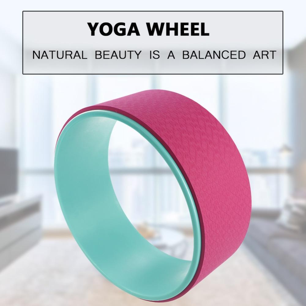 Yoga Pilates Circle Ring in a bright design, ideal for enhancing flexibility and balance during yoga practice.
