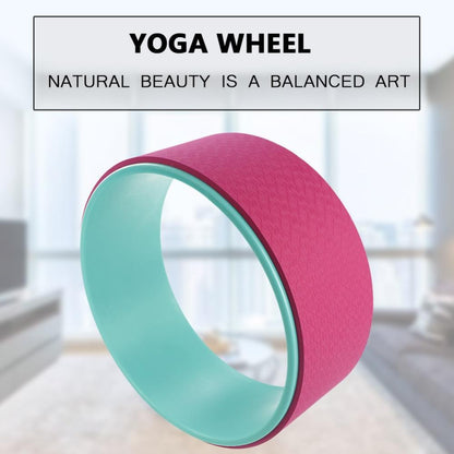 Yoga Pilates Circle Ring in a bright design, ideal for enhancing flexibility and balance during yoga practice.