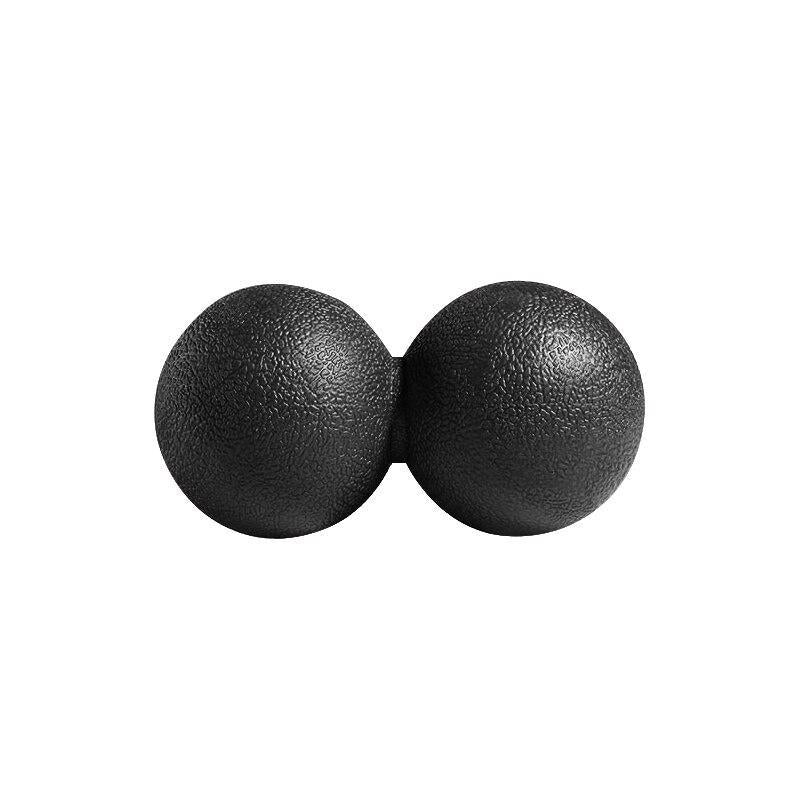 Peanut massage ball for muscle relief, ergonomic double-ball design for deep muscle relaxation.