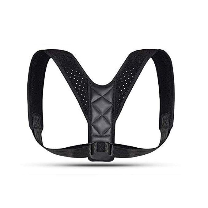 Adjustable Back Posture Corrector Belt with breathable straps for improving posture and relieving back pain.