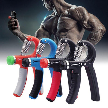 Adjustable Hand Gripper Tool in multiple colors to boost grip strength and finger flexibility for workouts and rehab.