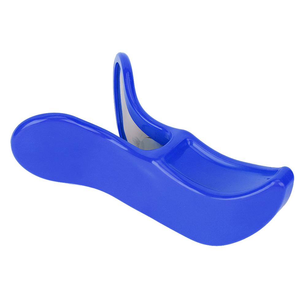 Hip & Buttock Muscle Trainer in blue, a compact tool for home workouts to tone and strengthen pelvic floor muscles.