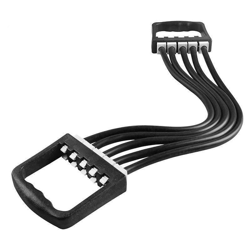 Adjustable chest expander resistance band for effective home workouts and strength training.