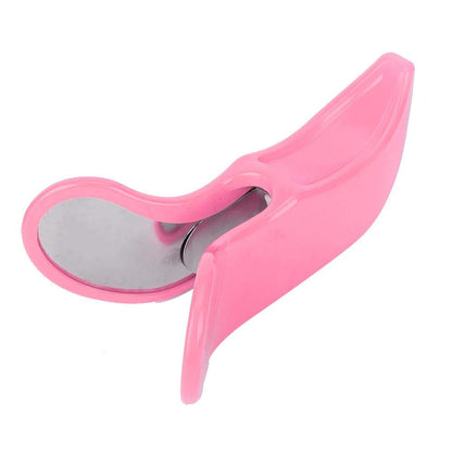 Hip & Buttock Muscle Trainer in pink, compact design for home workouts, effective pelvic floor toning.